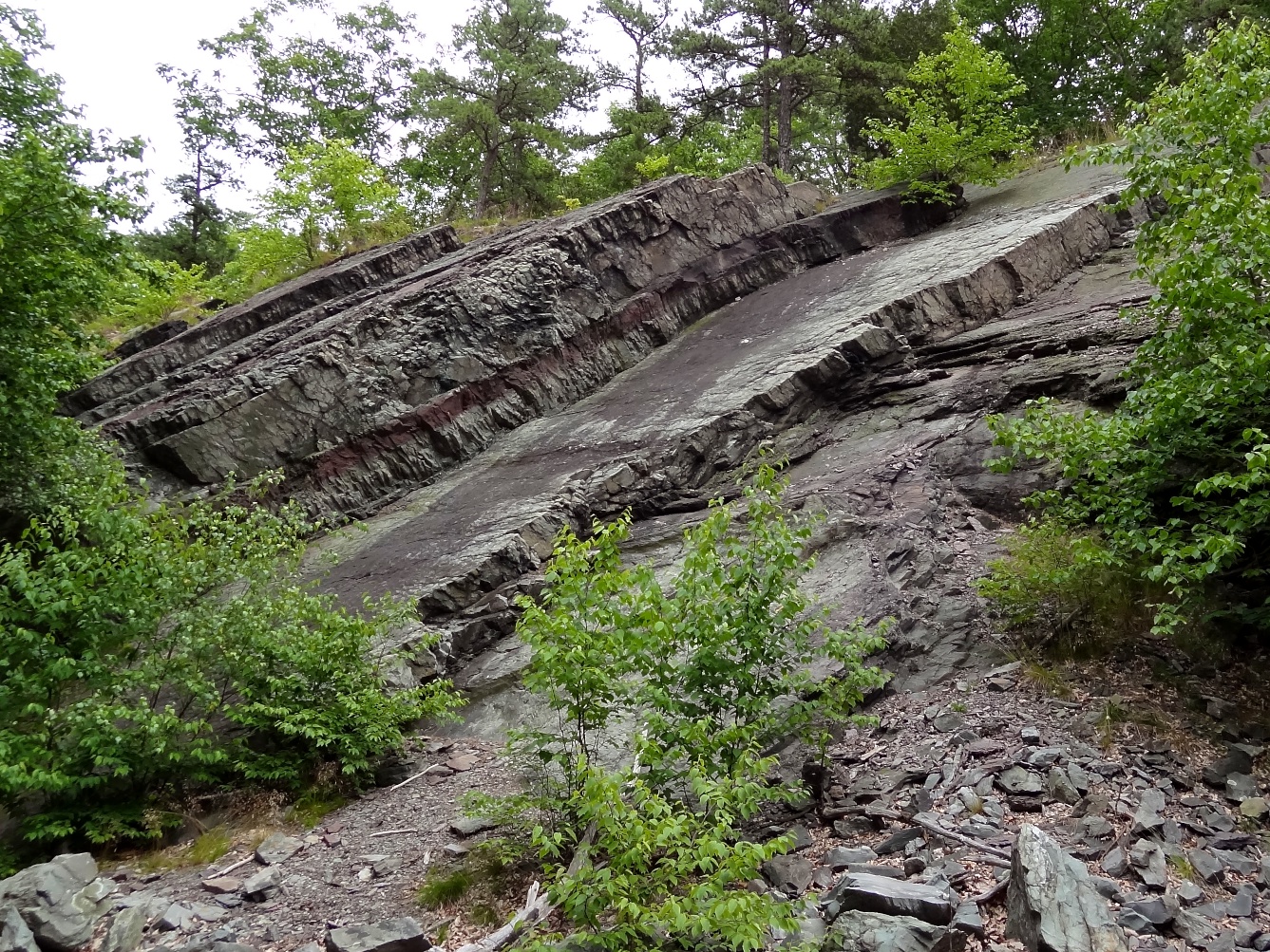 Open Quarry at the Pahaquarry Mine